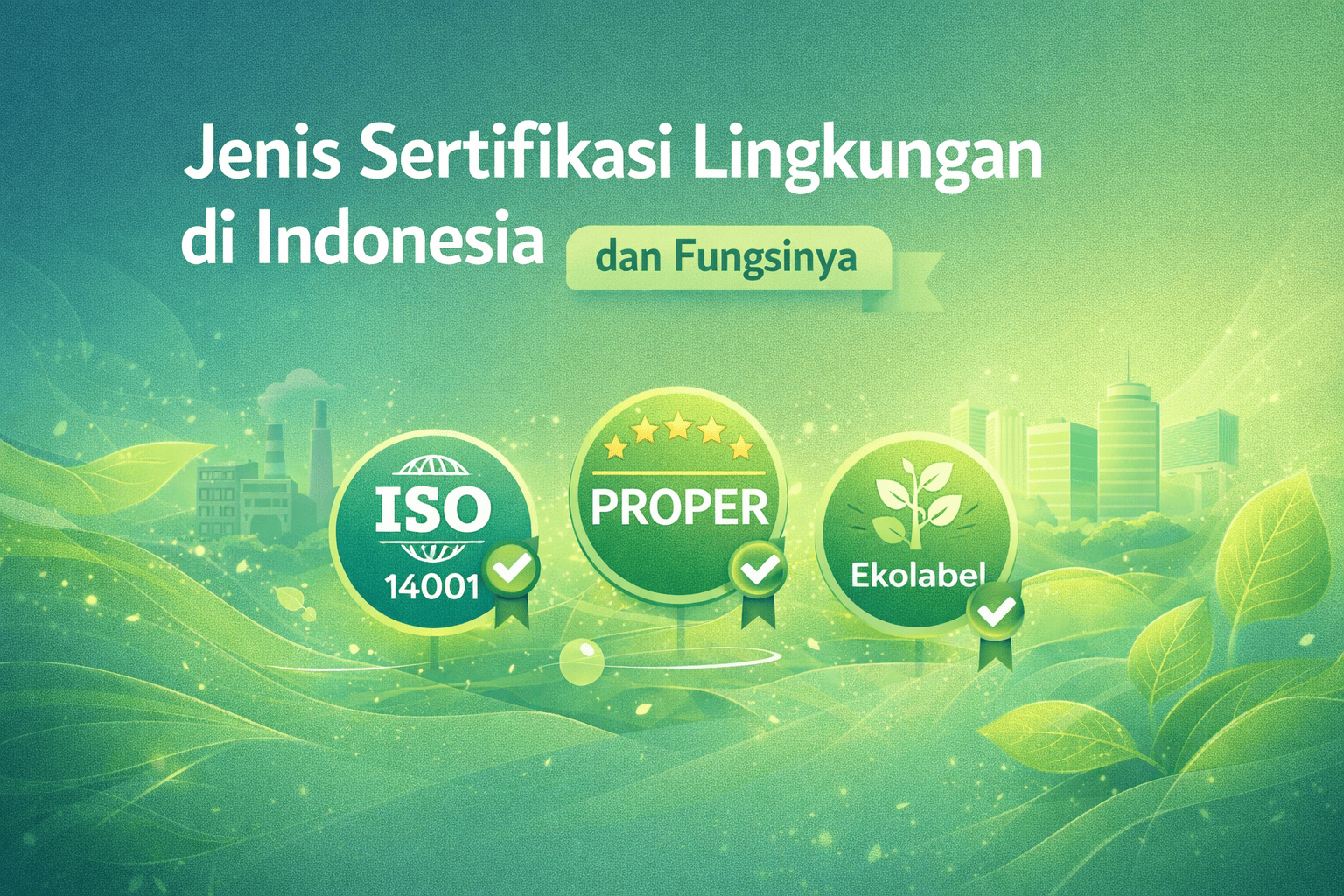 Jenis Sertifikasi Lingkungan di Indonesia dan Fungsinya